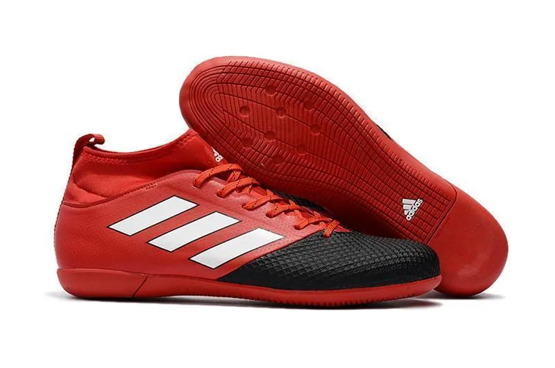Adidas ACE 17.3 Primemesh TF Soccer Cleats Red White Core Black Full Balance