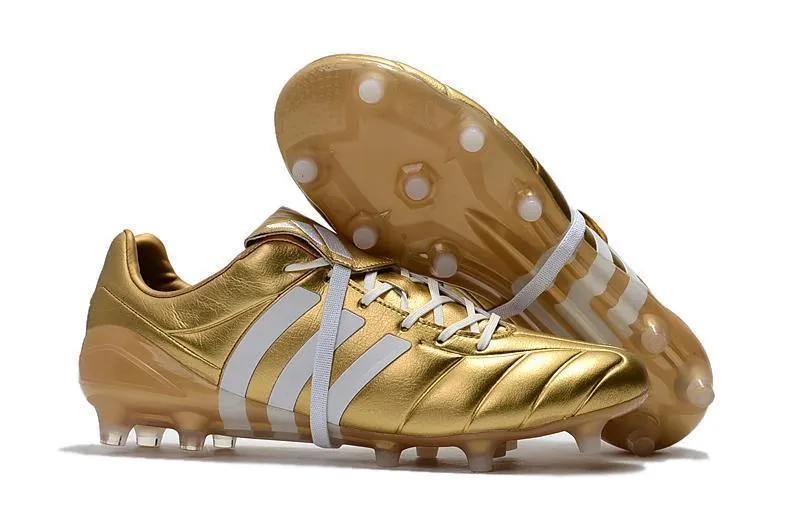 Reinforced Arch Drill Session Adidas Predator Mania Champagne FG Soccer Cleats Golden White