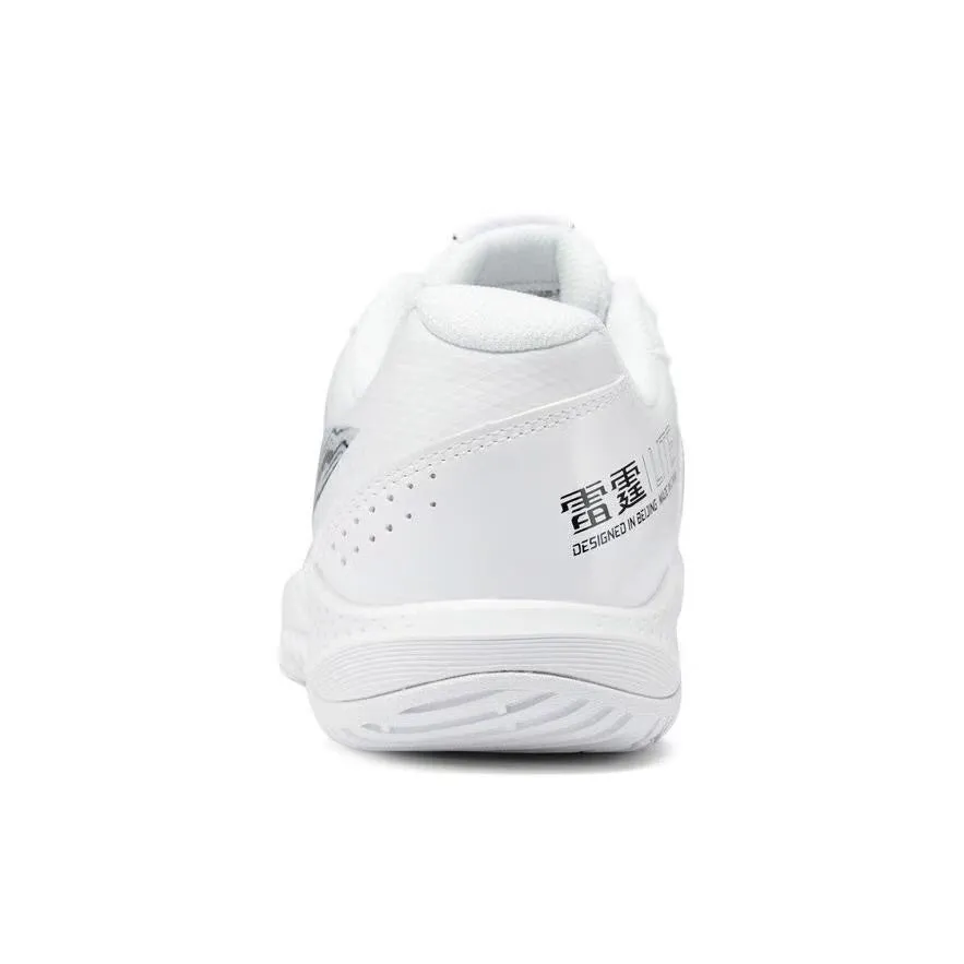 Cushioning Effect Li-Ning AXforce LT-01 Lite Badminton Shoes - White