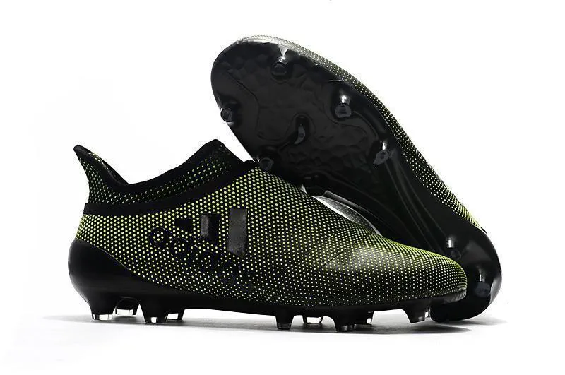 Defensive Focus Flexible Build New Adidas X Series FG Soccer Cleats Shoes Dark Green