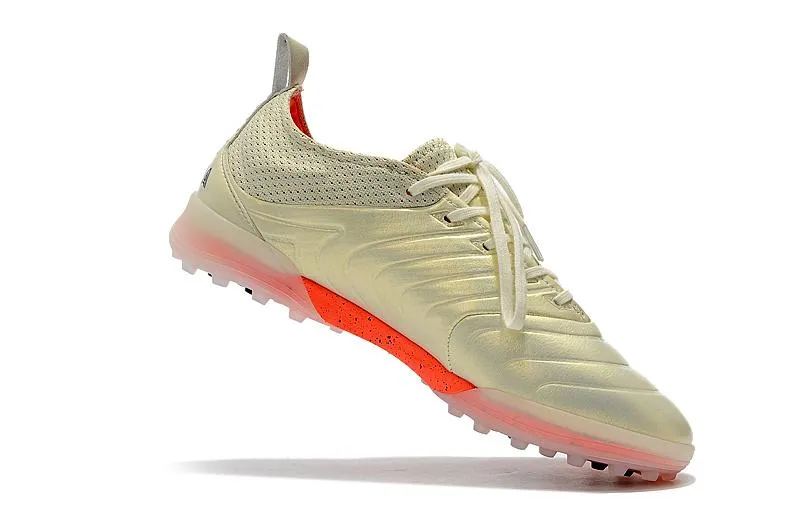 Easy Slide On New Adidas Copa 19   FG MD Soccer Cleats Shoes Cream