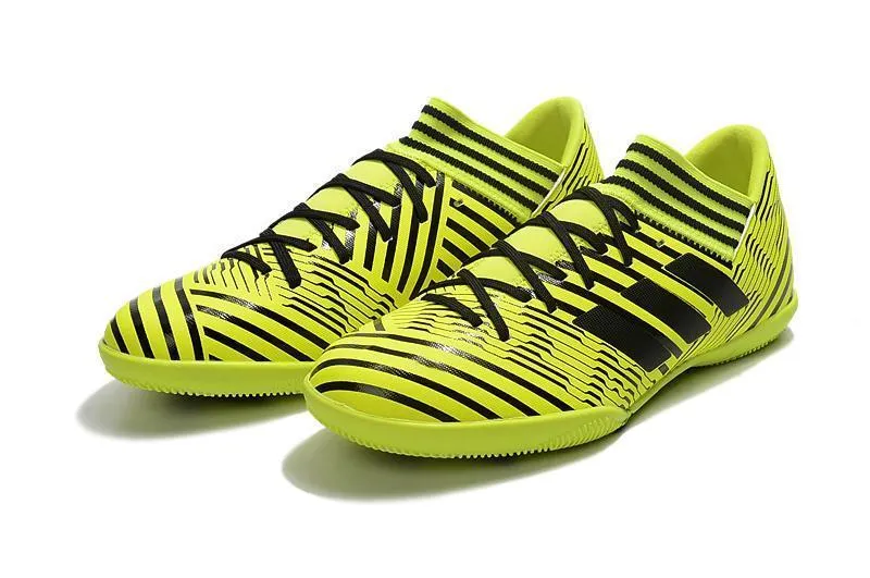 Firm support Dynamic Balance New Adidas Nemeziz Tango TF Soccer Cleats Shoes Yellow Black