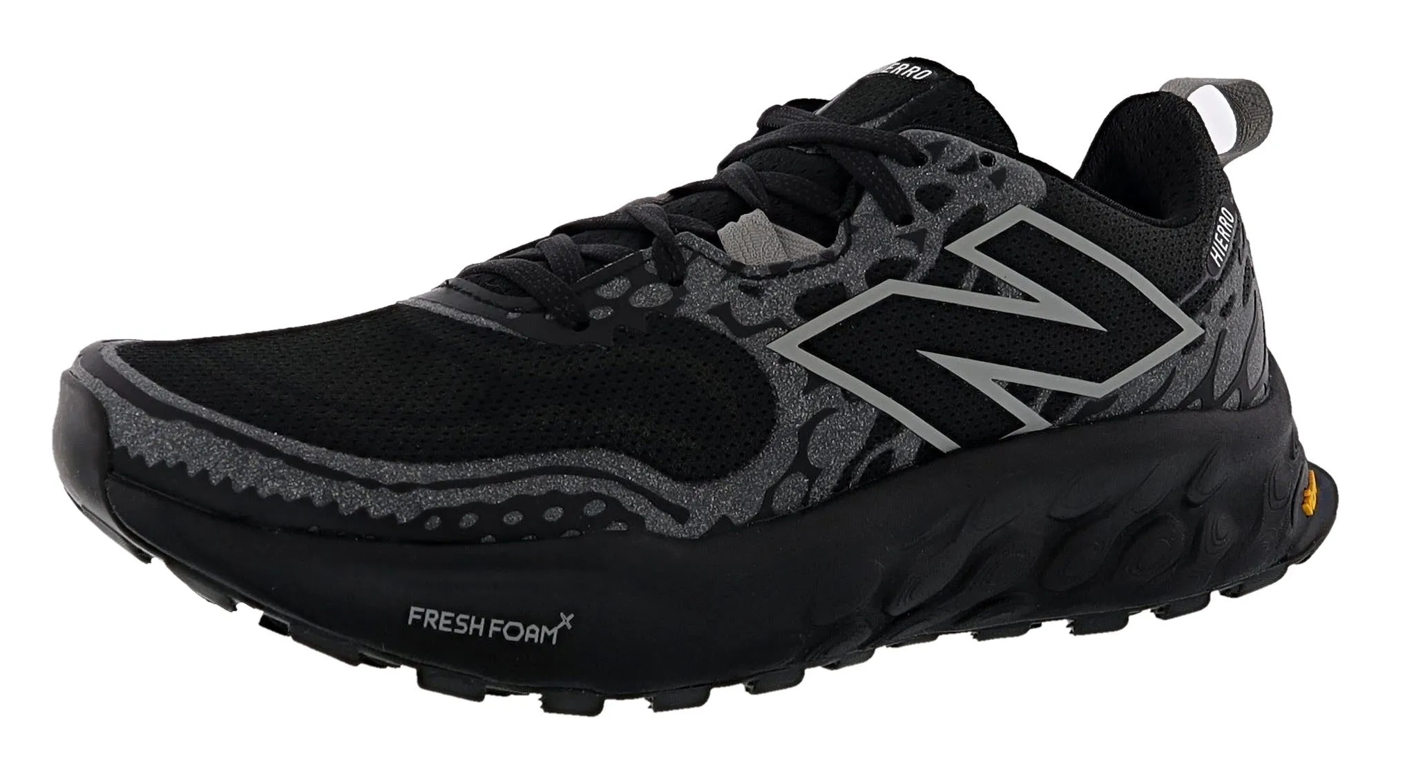 Padded Comfort Standing Workers New Balance Men's Fresh Foam X Hierro v8 Trail Running Shoes
