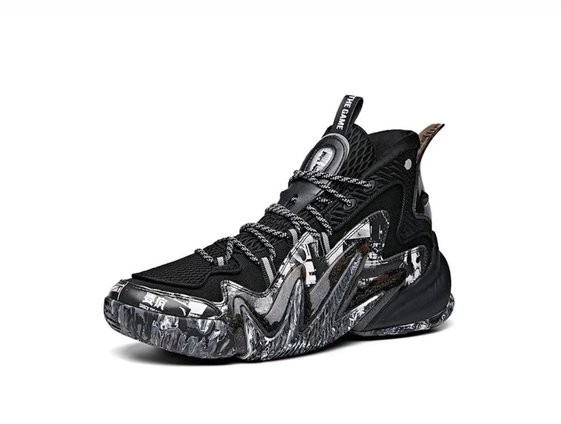 Running NonSlipSole Anta Shock The Game 4.0 Wave 2 - Black