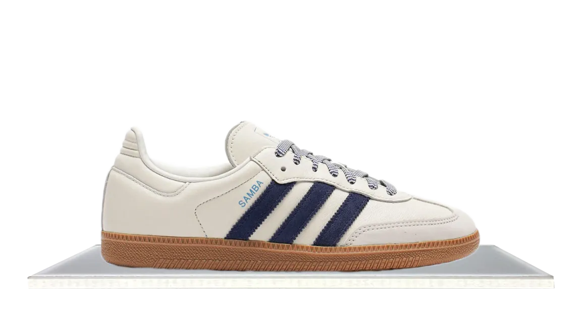 Fresh Daily Adidas Samba Off White Dark Blue
