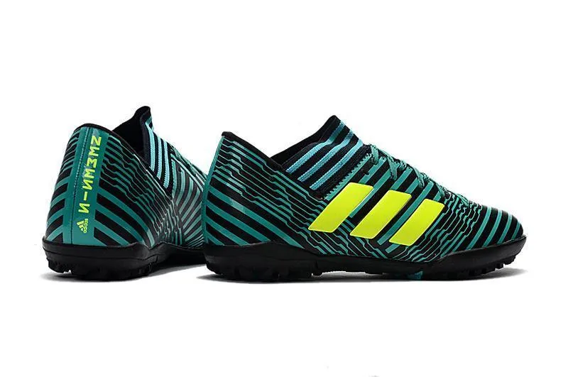 New Adidas Nemeziz Series TF Soccer Cleats Shoes Green Black Lime Core Move Turf Training