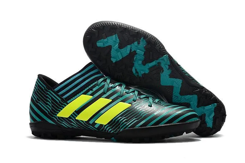 Core Support Active Cushion New Adidas Nemeziz Series TF Soccer Cleats Shoes Green Black Lime