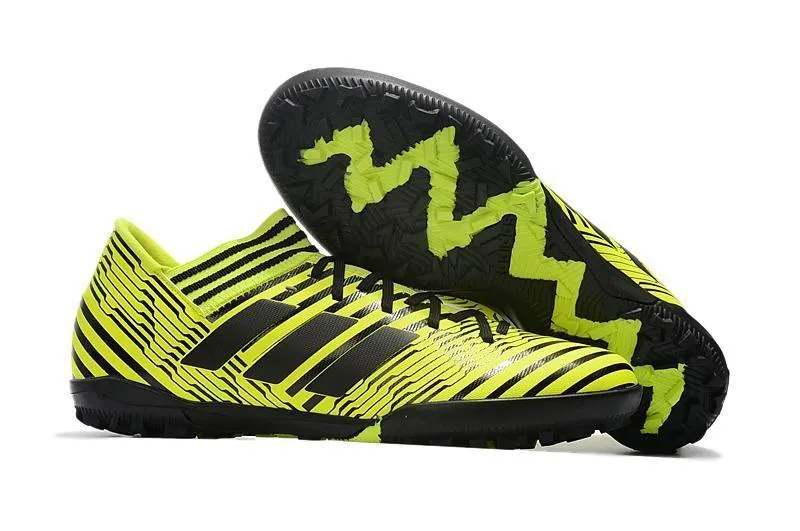 New Adidas Nemeziz Series TF Soccer Cleats Shoes Lime Black Off Field Kick Practice