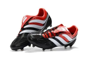 New Adidas Predator Accelerator FG Soccer Cleats Shoes Red Black White Maximum Comfort