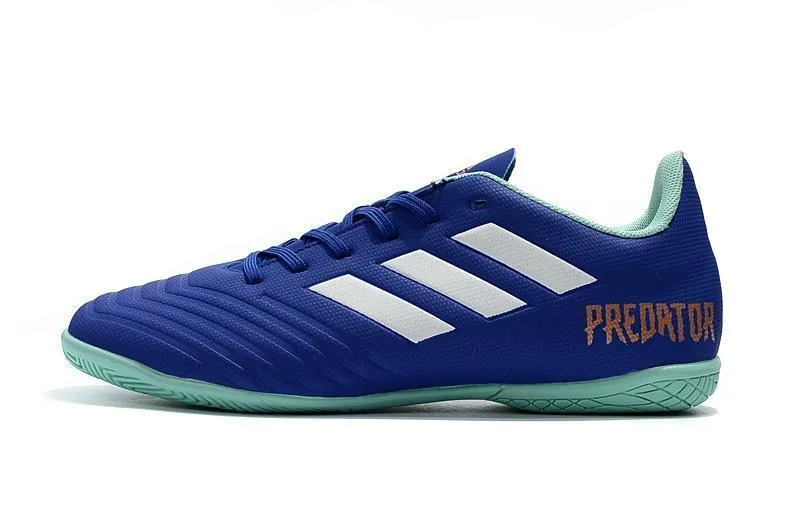 New Adidas Predator Tango 18.3 TF Soccer Cleats Shoes Blue White Orange Skyblue foot mobility