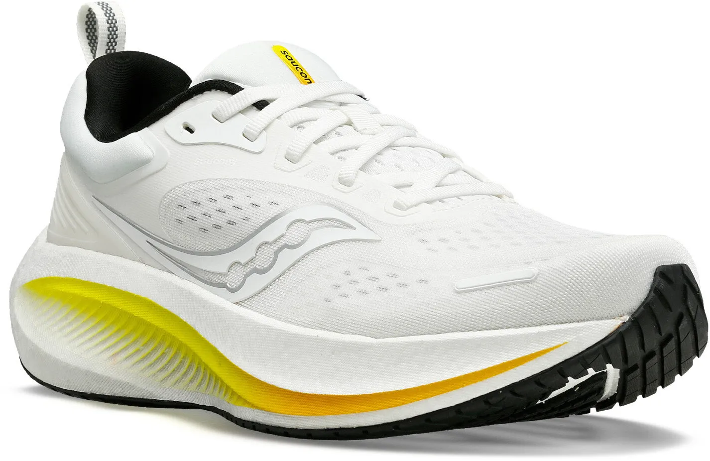 Saucony Surge 3 Mens Running Shoes - White Contoured Footbed