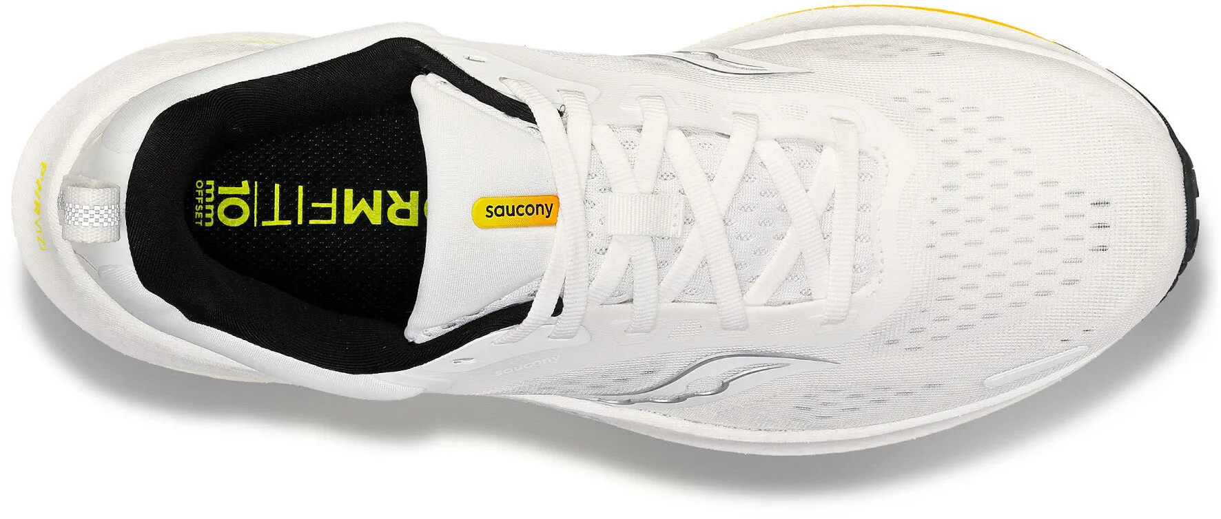 Cold - resistant Saucony Surge 3 Mens Running Shoes - White