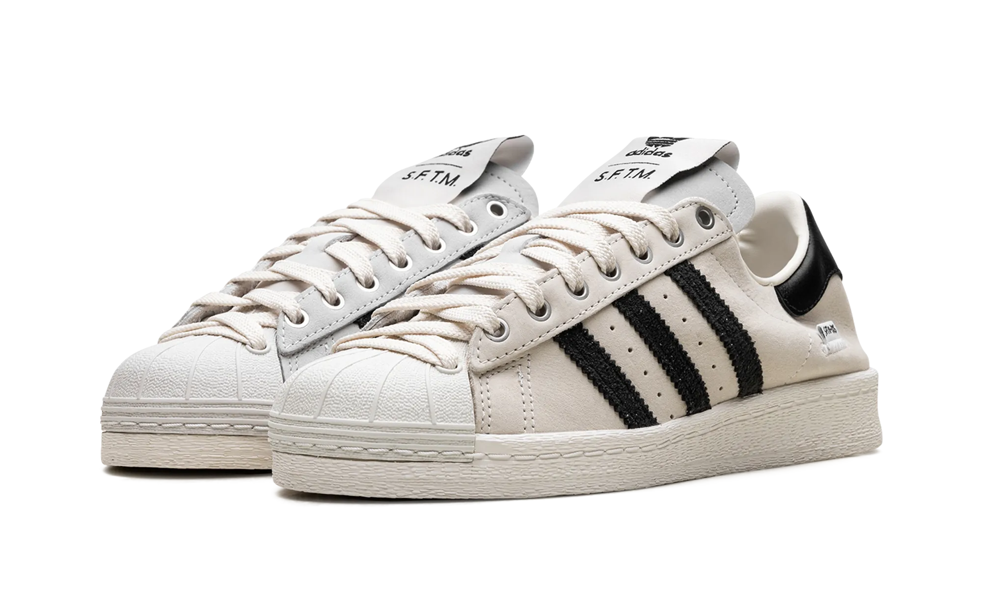 Buckle Detail Healthy Walk Superstar 82 "Song for the Mute - Cream White"