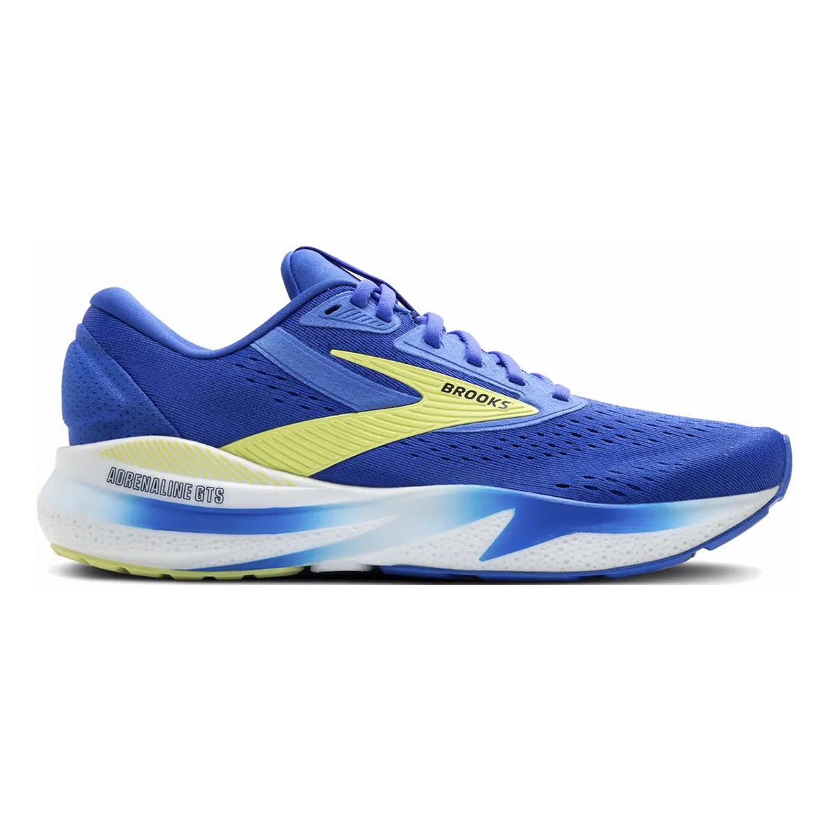 travel - friendly shoes Brooks Adrenaline GTS 24 Cobalt - Neo Yellow - Peacoat