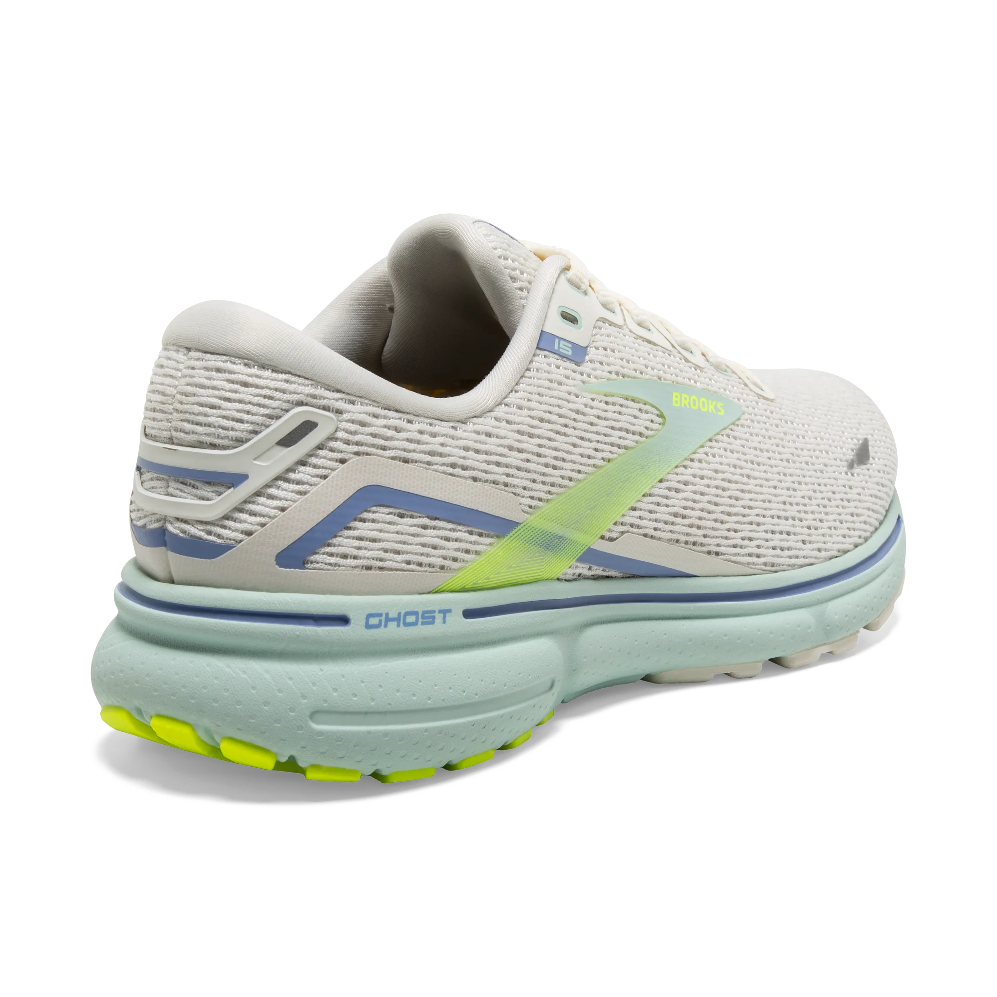 Women's Ghost 15 Micro Perforated Lining concrete - running shoes