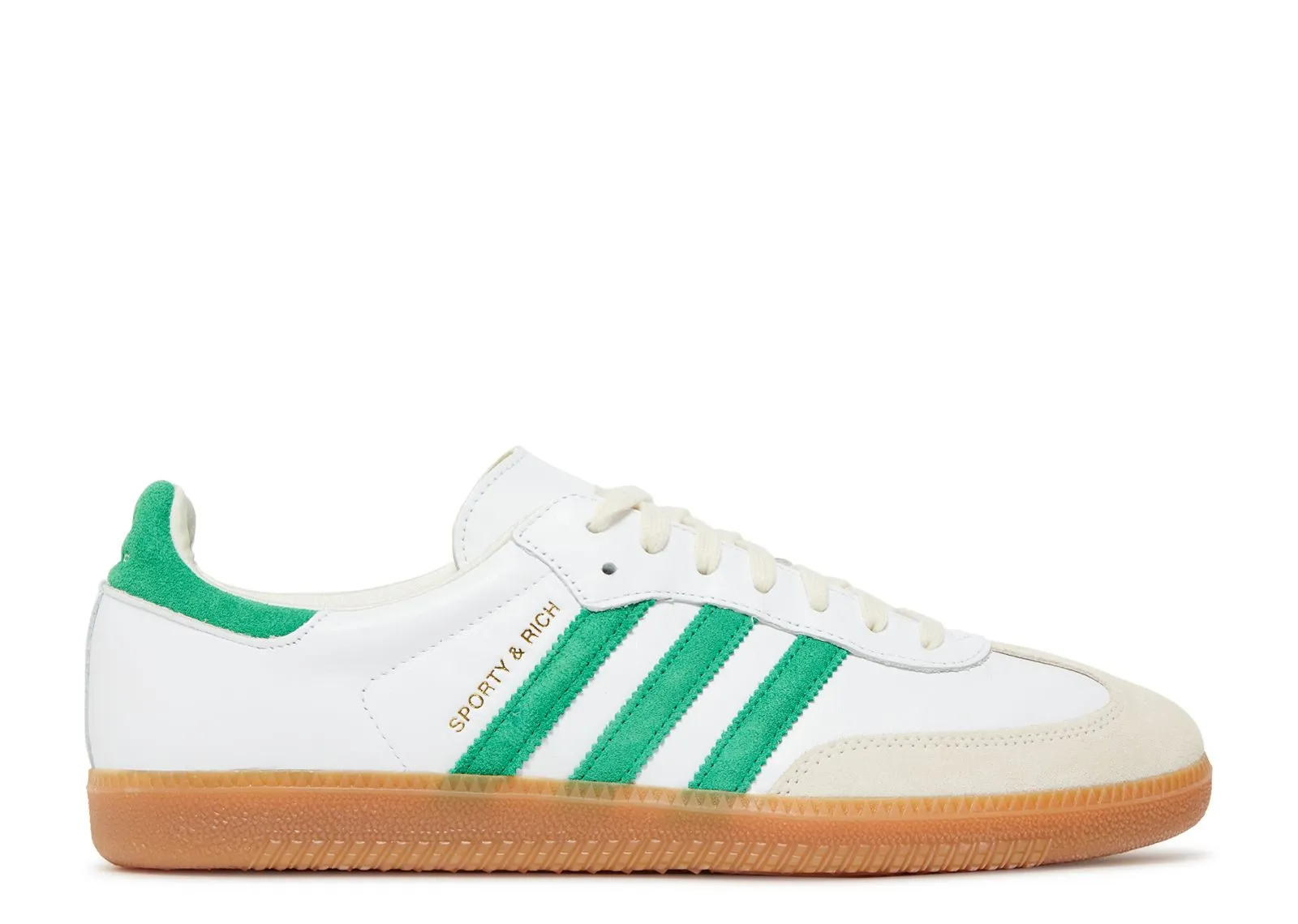 Adidas Samba OG Sporty & Rich White Green Footstep Care Noon Walk