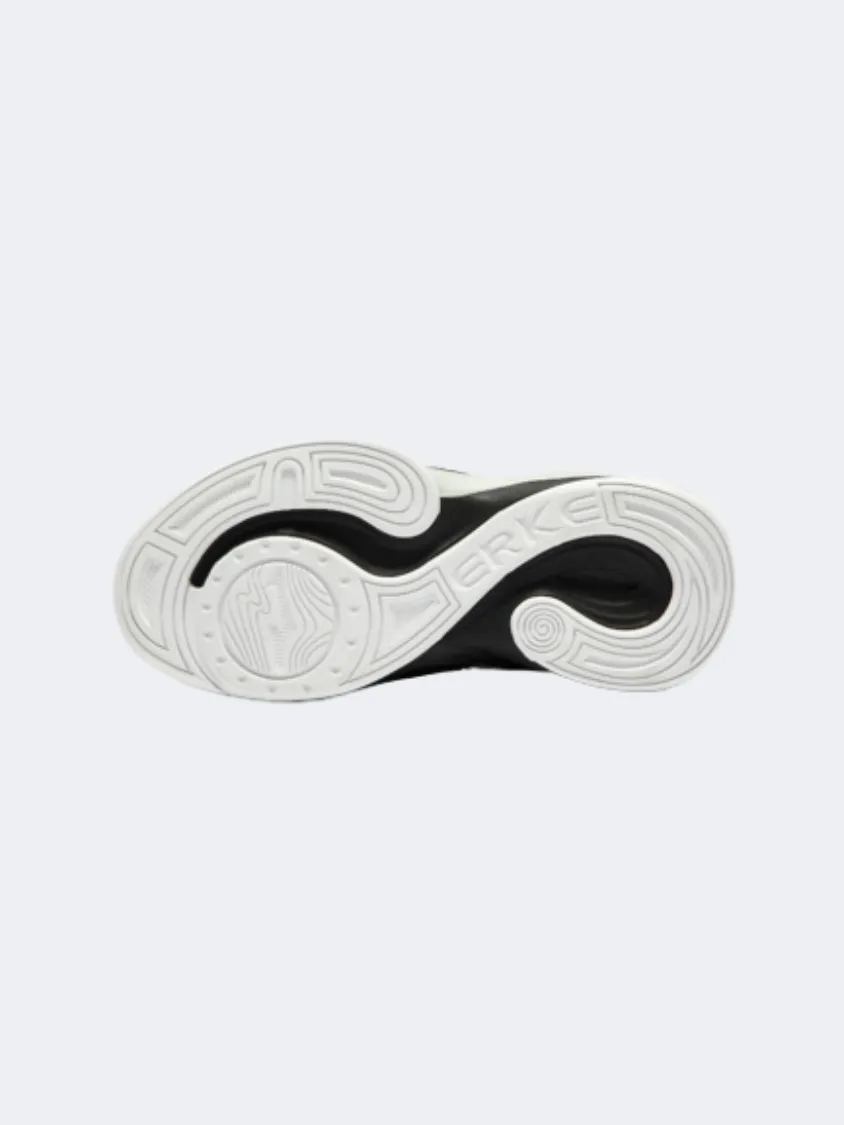 Look Ready Erke Gs-Boys Basketball Shoes Black/White