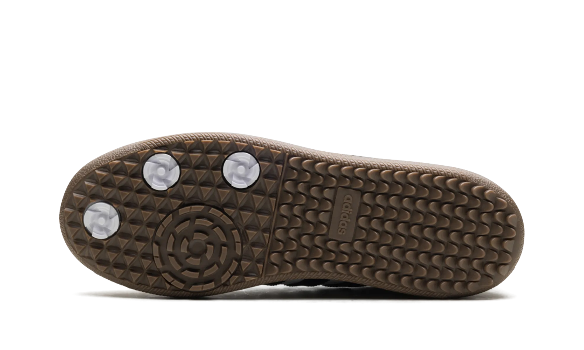 Samba Spikeless Golf "White Black Gum" Chic Accent Parent Jog