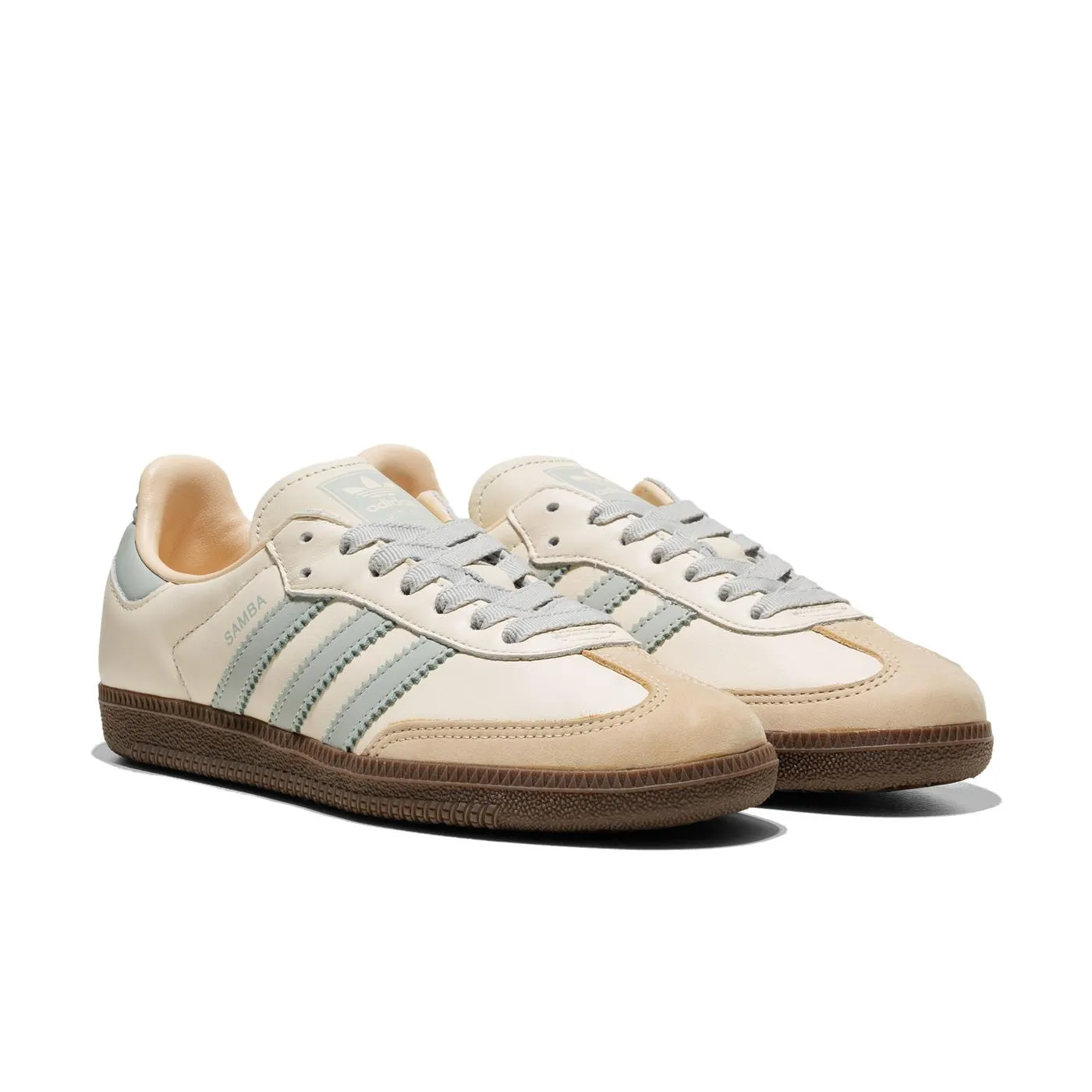Cross Town Adidas Originals Samba OG W Cream White/Wonder Silver/Sand