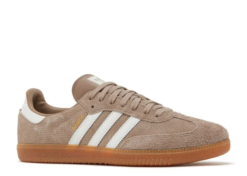Adidas Samba OG Chalky Brown Gum Desert Step Weekend Vibe