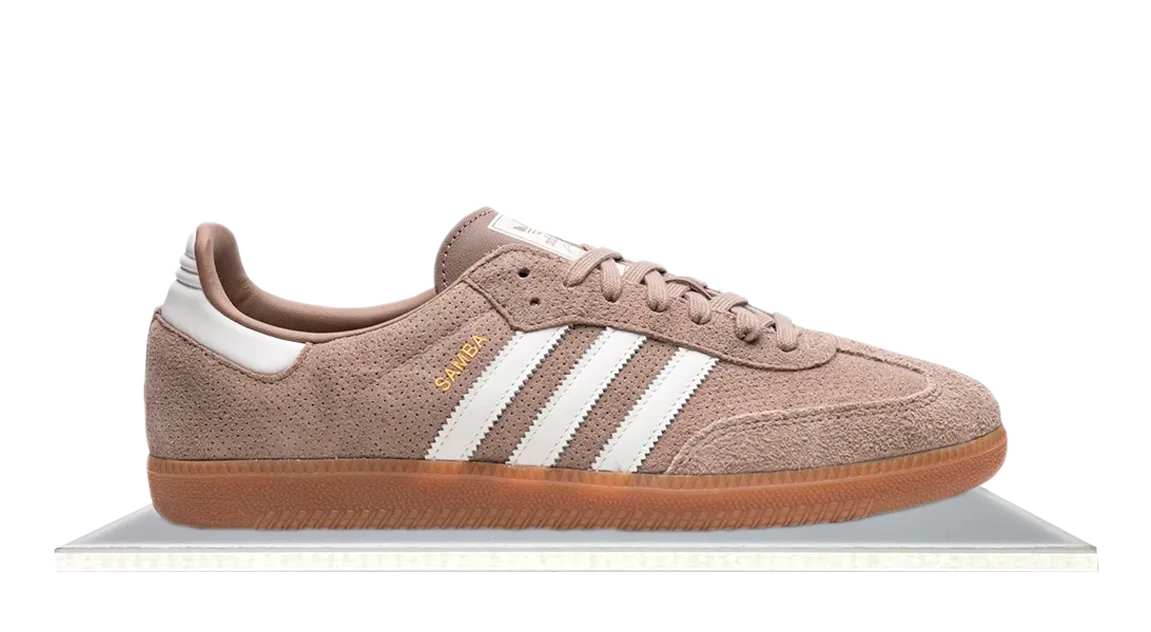 Port Run Adidas Samba OG Chalky Brown Gum