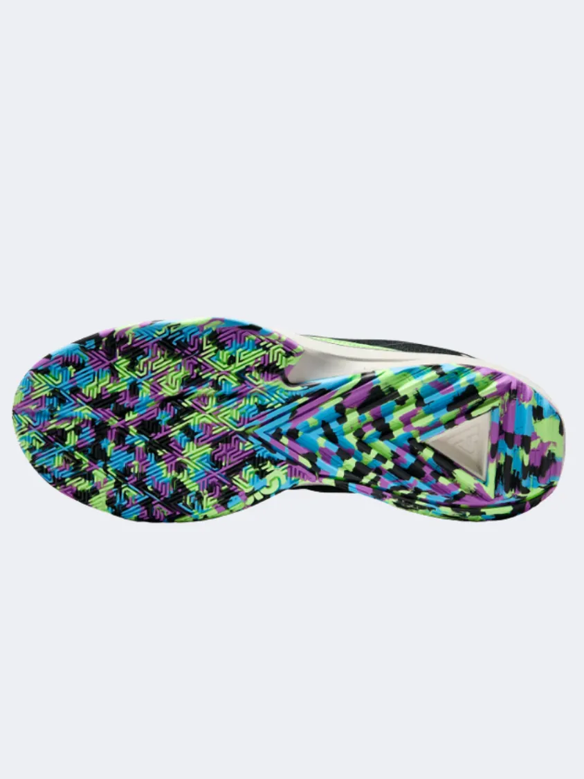 Breathable Textile Lining Nike Zoom Freak 5 Men Basketball Basketball Shoes Black/Fuchsia/Blue