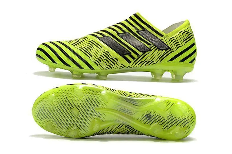 New Adidas Nemeziz FG Agility TPU Soccer Cleats Shoes Yellow Black Weekend League Edge Balance