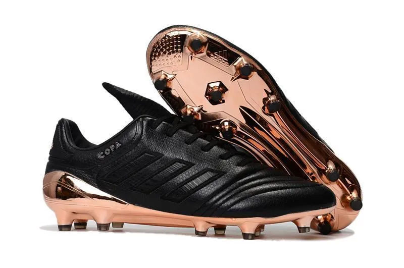 Adidas Copa 17.1 FG Soccer Cleats Shoes Black Speed Lace Professional Training