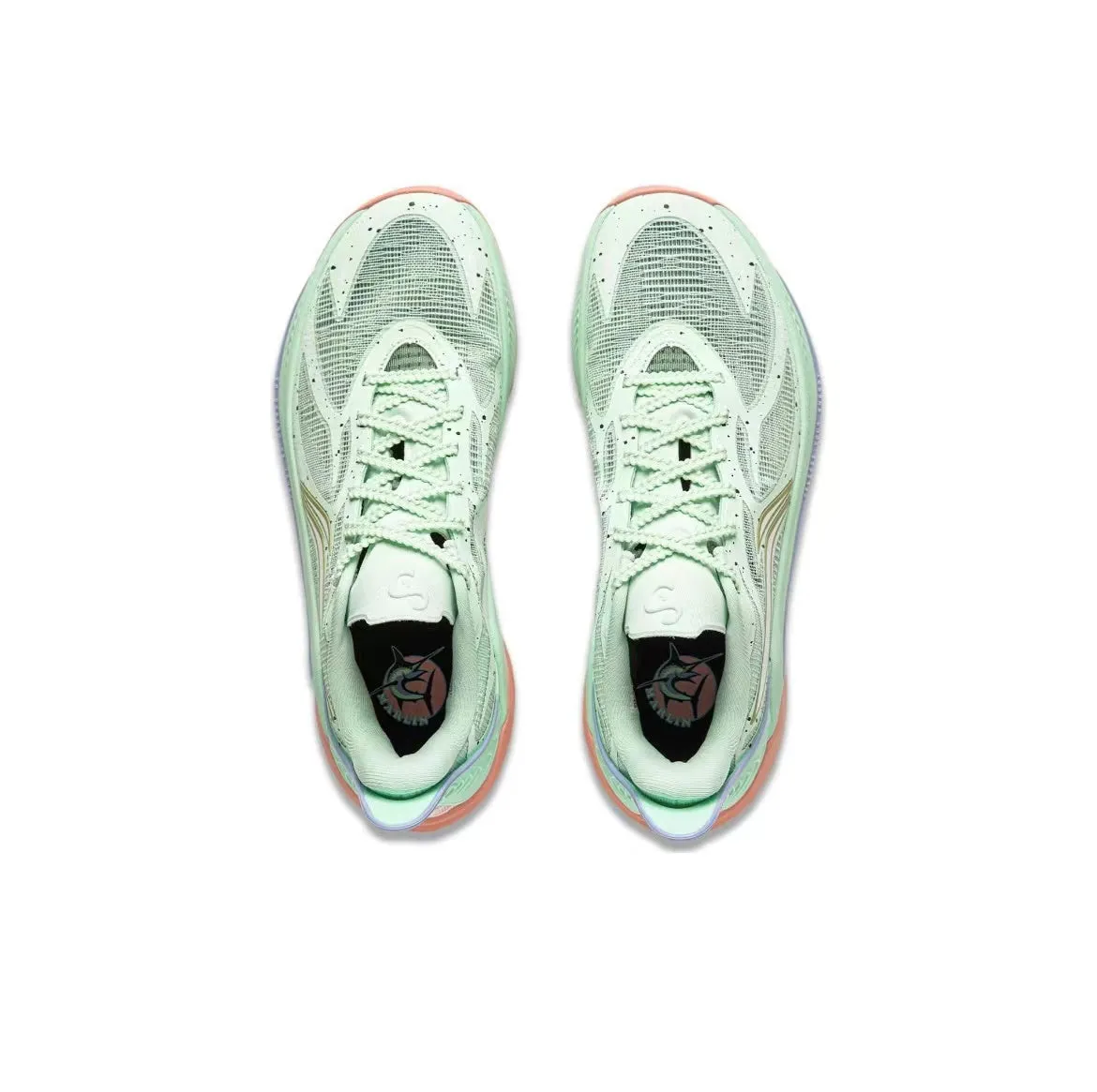 Great White Shark??CJ?McCollum x Li-Ning Sonic 12 - Green High Energy Cushioned