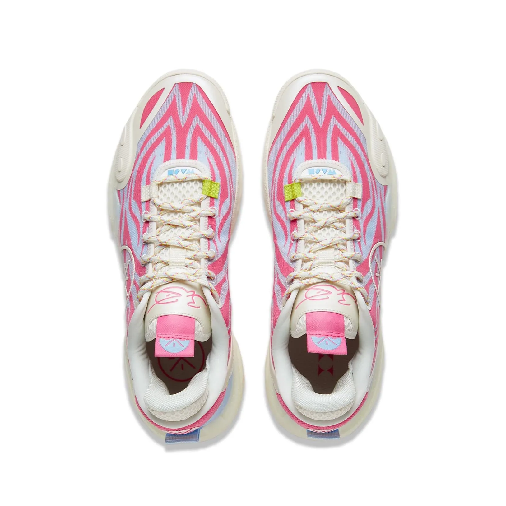 Li-Ning Wade All City 12 - Pink Leather Material