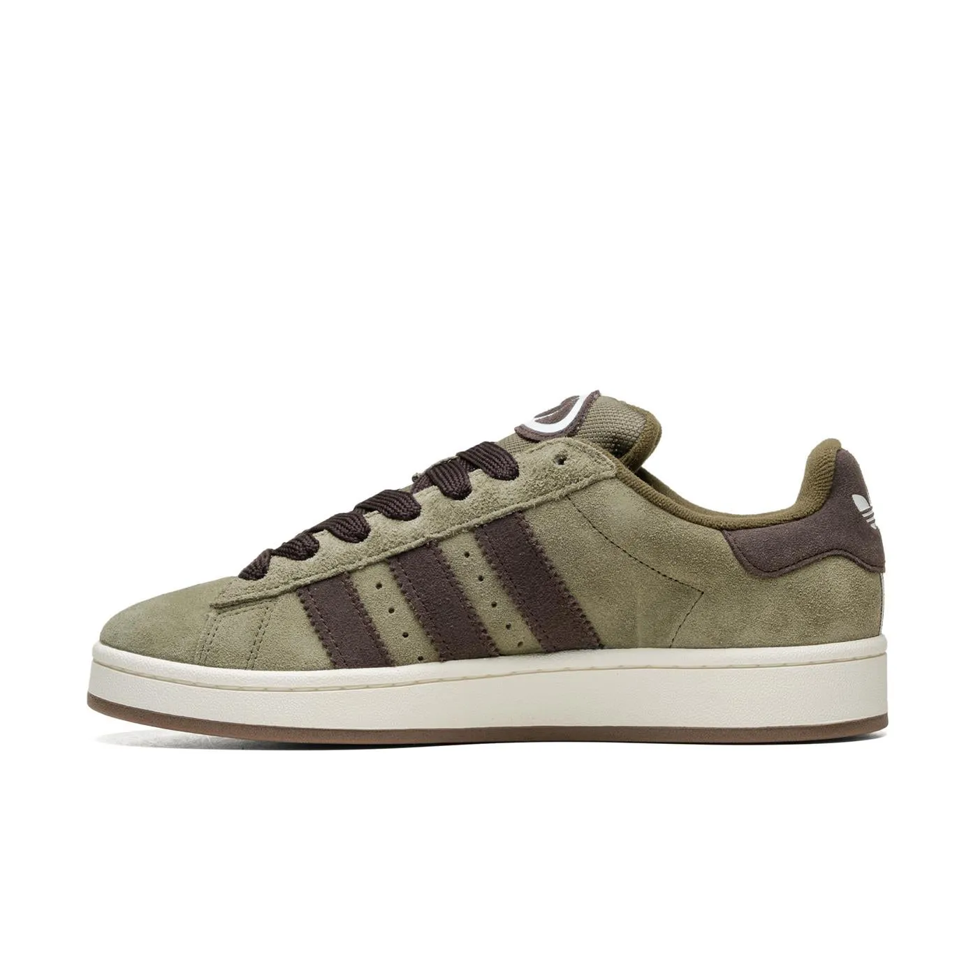 Adidas Originals Campus 00s Olive Strata/Dark Brown/White Fresh Wear mom style