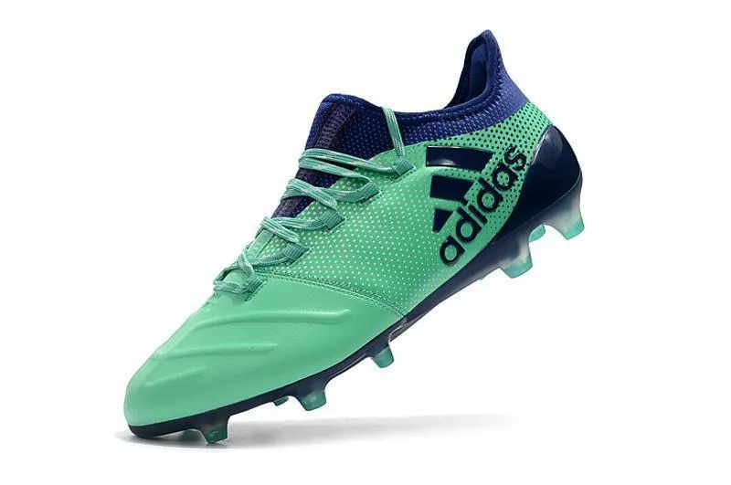 Zero Pressure New Adidas X Series Life Color Matching FG Soccer Cleats Shoes Green Blue