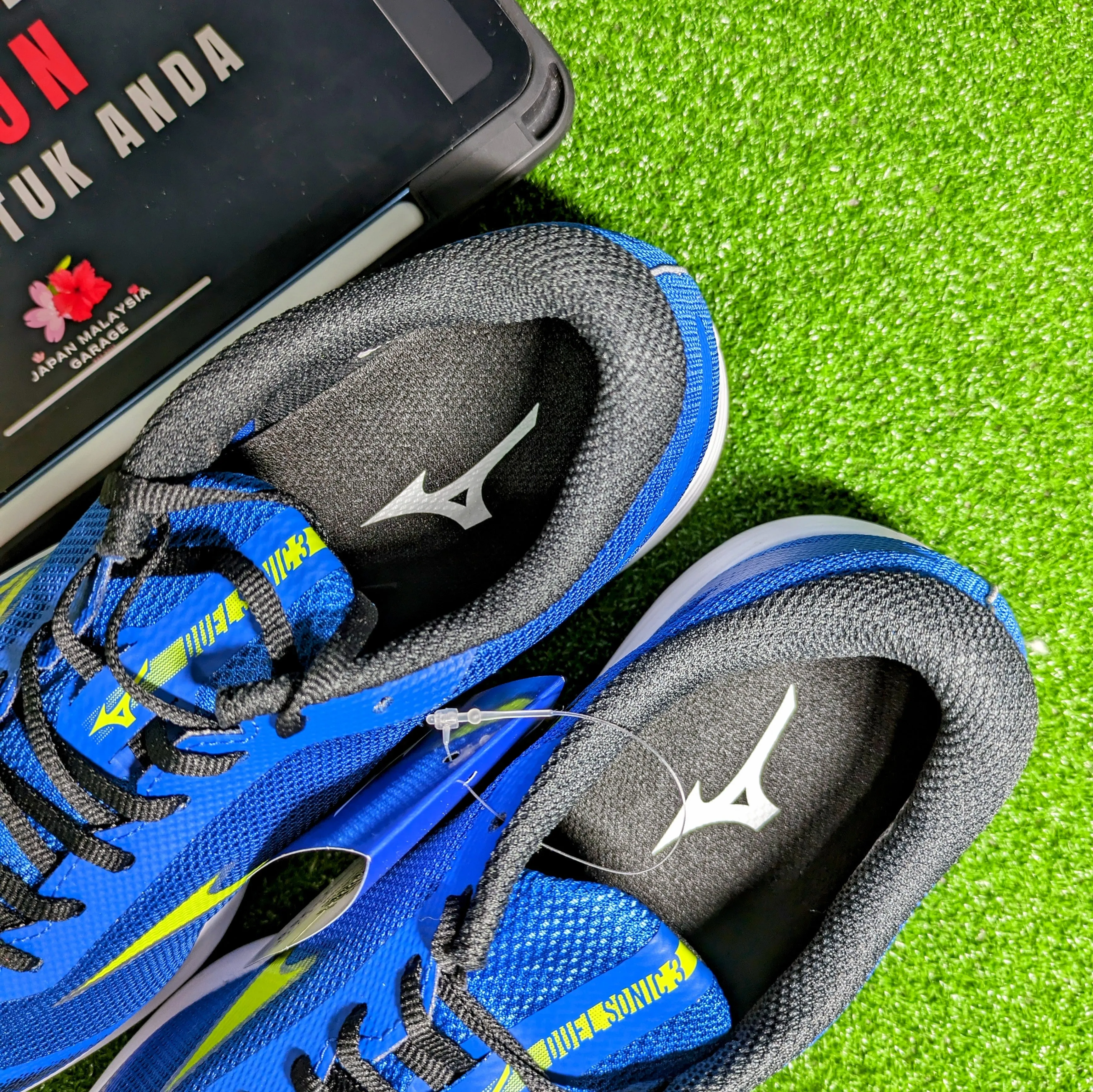 Mizuno Duel Sonic 3 Wide(Blue) Quick Support