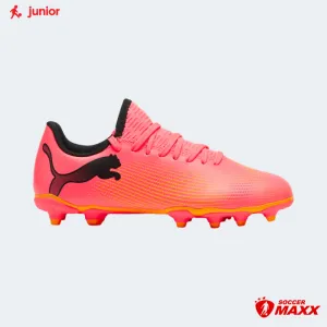 Puma Junior Future 7 Play Firm/All-Ground Cleats Power Contact Junior Fit