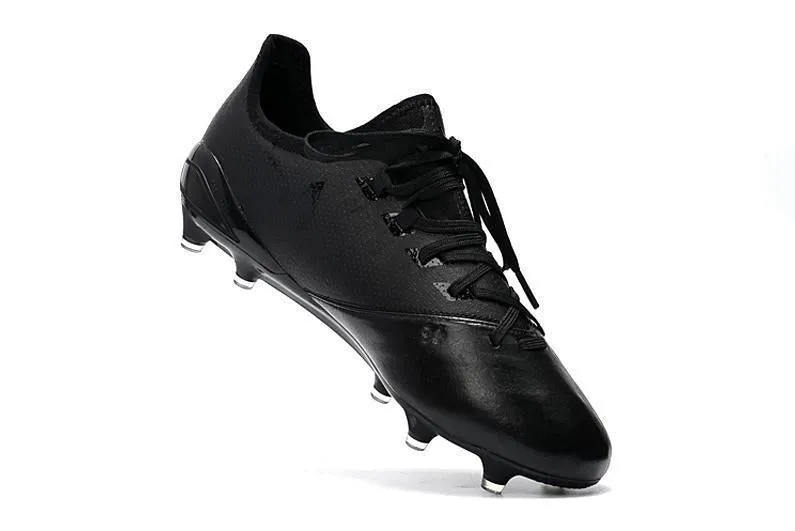 Tactical Move Cutting edge Adidas ACE Series FG Soccer Cleats Leather Black