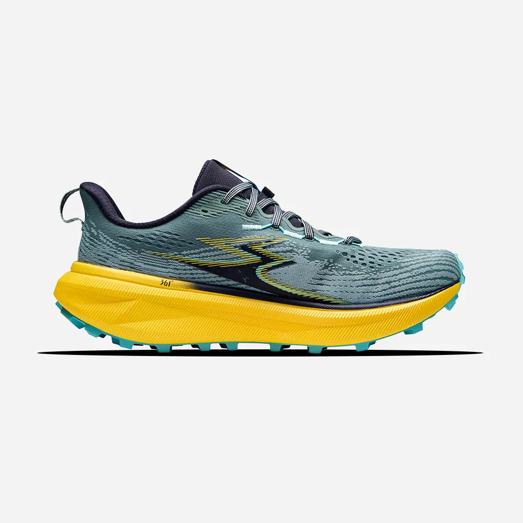 361-LYNX: Iceberg/ Green Honey Tensile Weave Upper running in a school run shoes