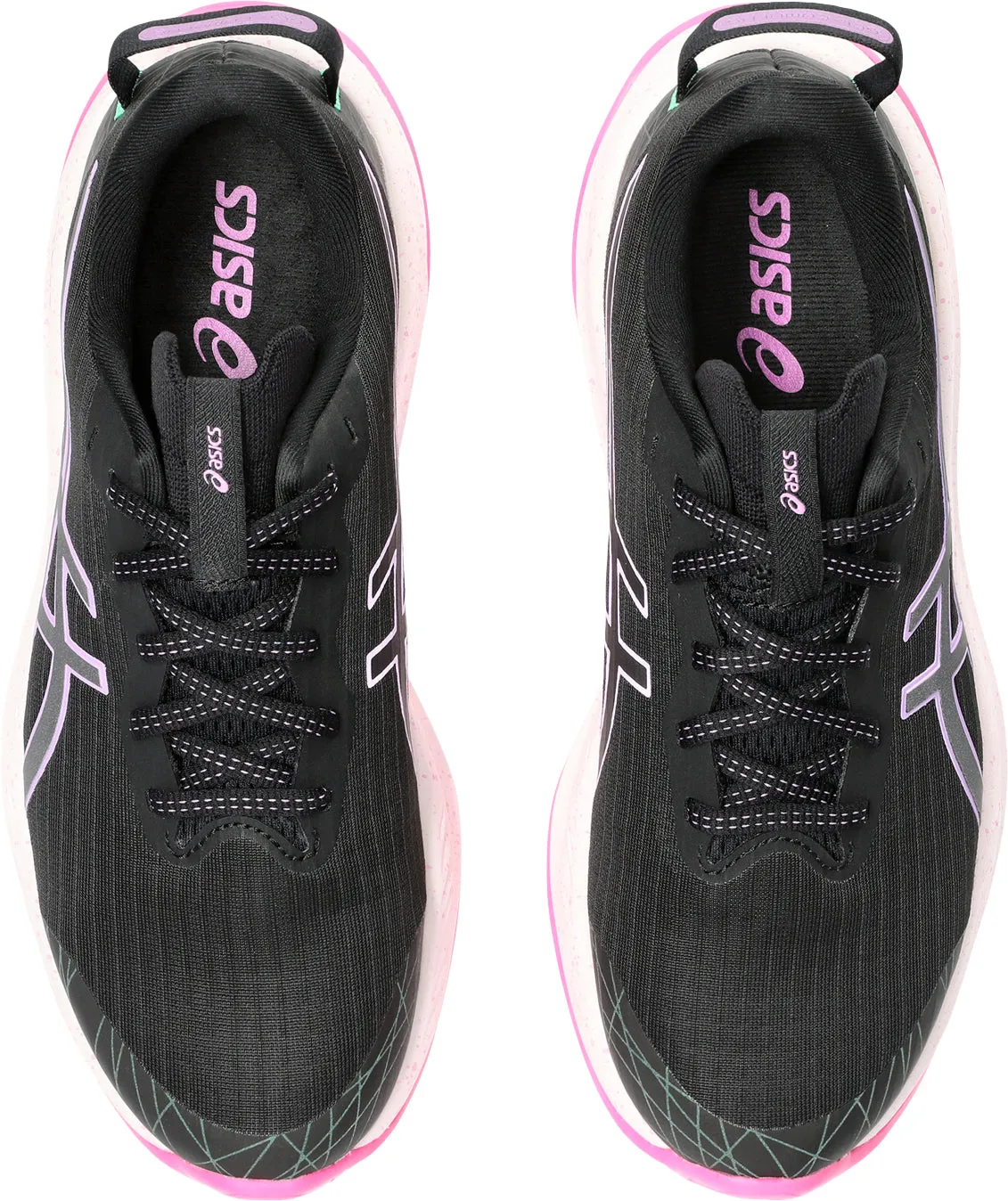 Lean Structure Asics Gel Cumulus 26 Lite-Show Womens Running Shoes - Black
