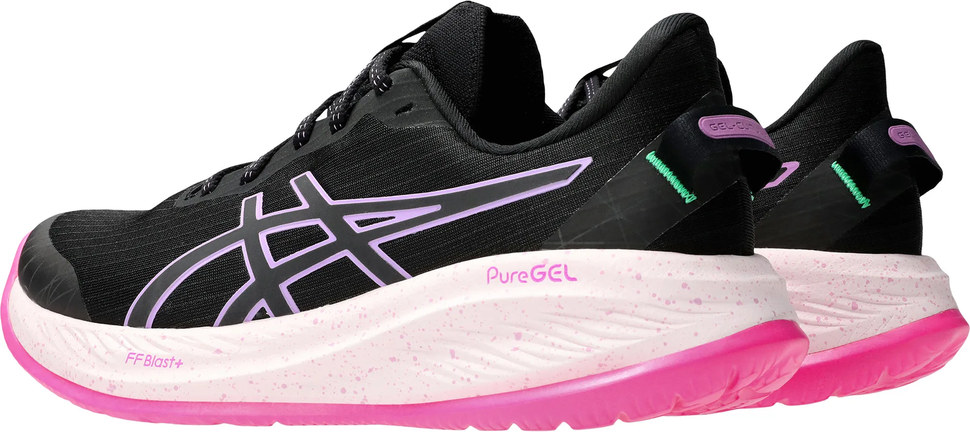 Asics Gel Cumulus 26 Lite-Show Womens Running Shoes - Black Endurance