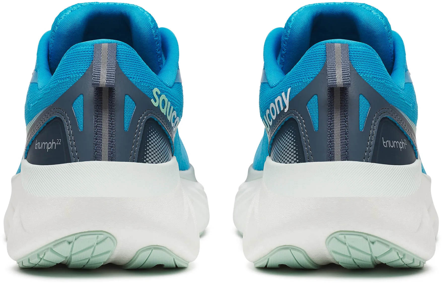 Saucony Triumph 22 Womens Running Shoes - Blue professional use Racer