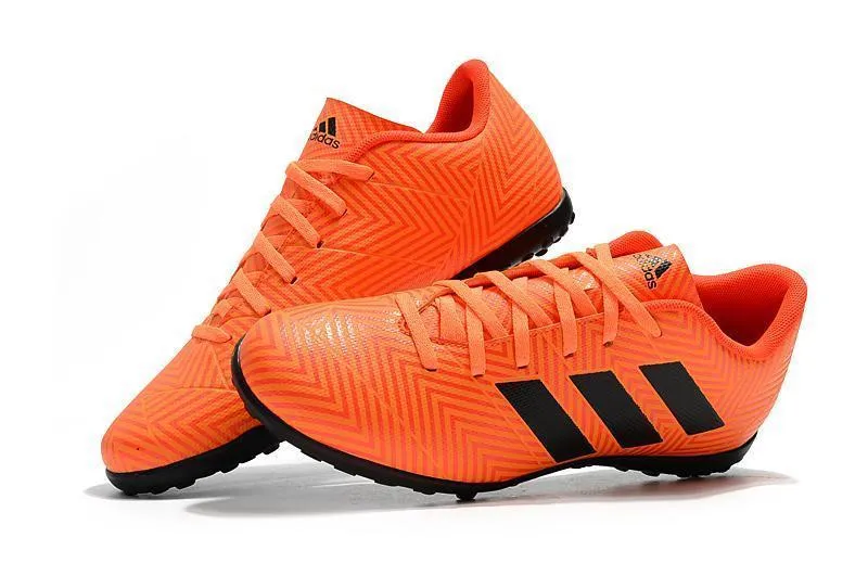 New Adidas Predator Tango 18.3  Messi TF Soccer Cleats Shoes Orange Black Durable Comfort High Grip