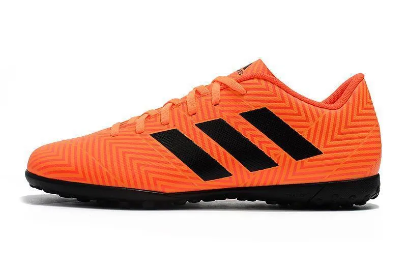 Foot Pressure New Adidas Predator Tango 18.3  Messi TF Soccer Cleats Shoes Orange Black