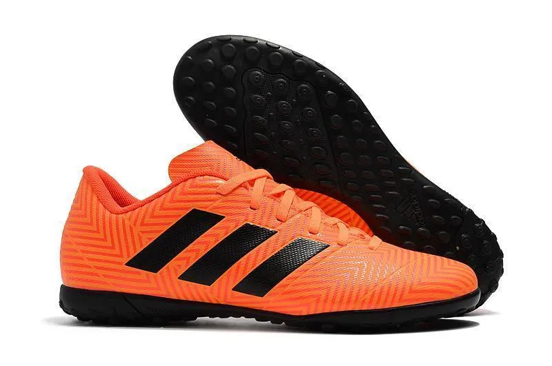 Anatomical fit Durable Upper New Adidas Predator Tango 18.3  Messi TF Soccer Cleats Shoes Orange Black