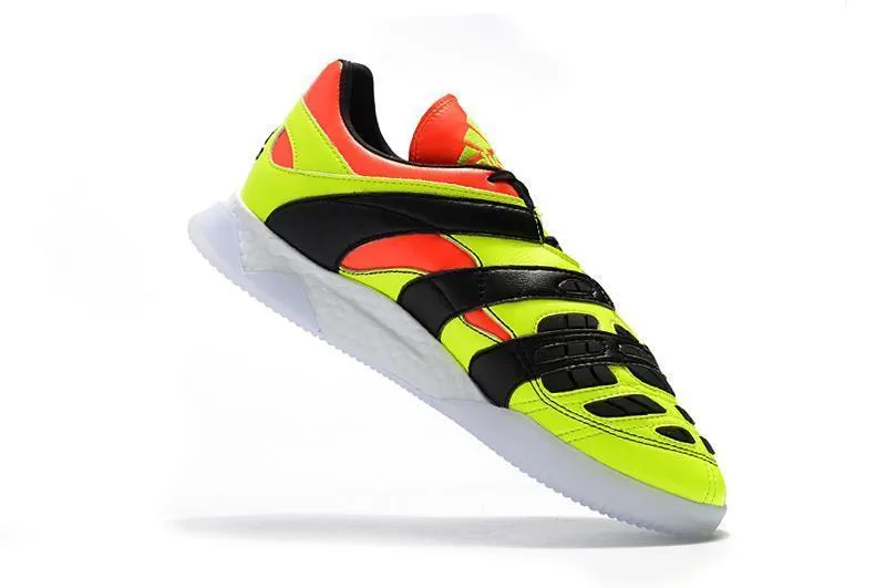 Spatial Awareness New Adidas Predator Accelerator TF Soccer Cleats Shoes Green Red Black