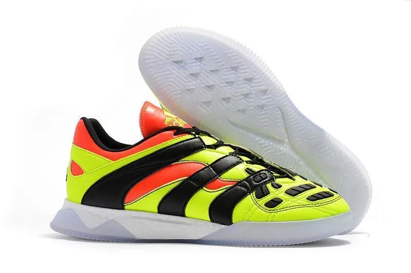 Maximum Agility Smooth stride New Adidas Predator Accelerator TF Soccer Cleats Shoes Green Red Black