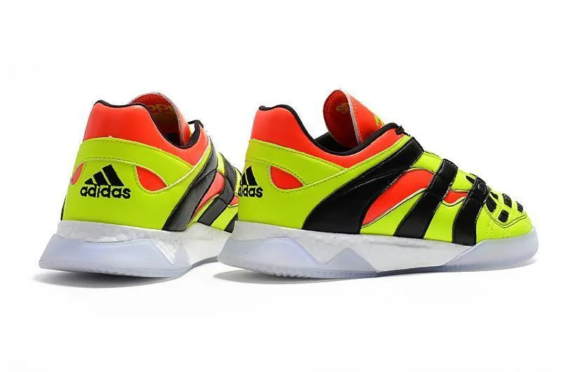 Lockdown fit Locked Fit New Adidas Predator Accelerator TF Soccer Cleats Shoes Green Red Black