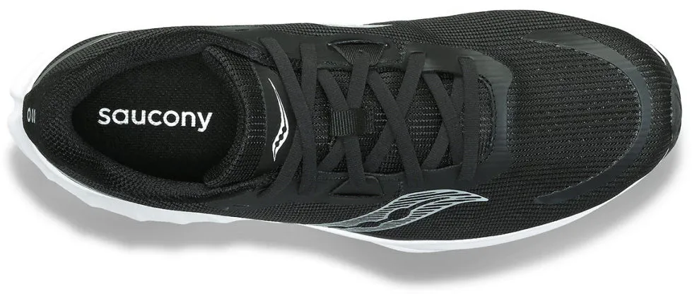 sports nutrition Ventilation Channel Engineering Saucony Tide 2 Womens Running Shoes - Black
