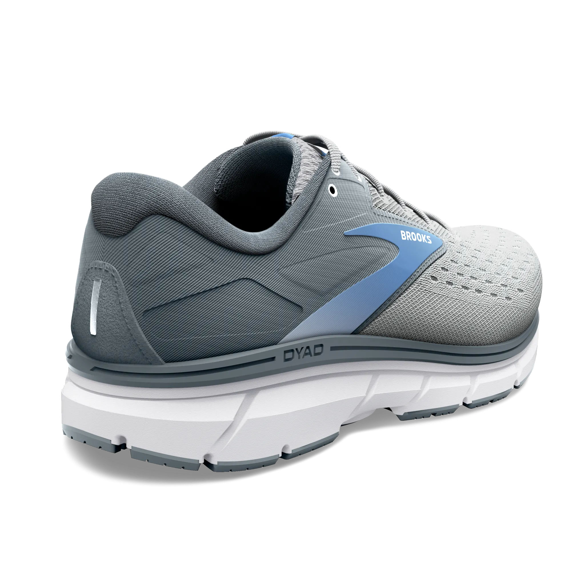 Women's Dyad 11 running in a suspension bridge area shoes