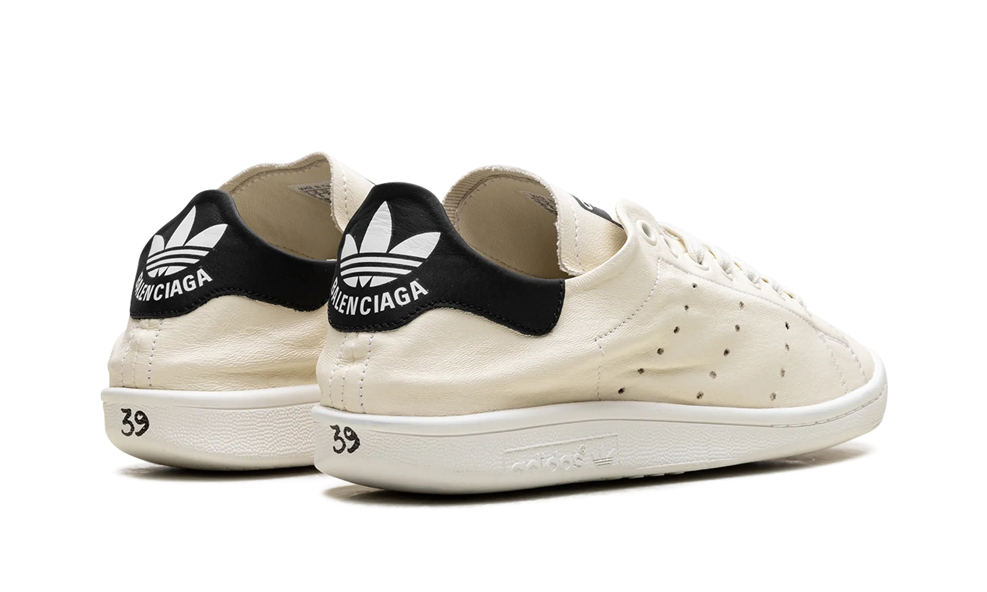Stan Smith WMNS "Balenciaga - Off White Black" Anti microbial Grounded Steps