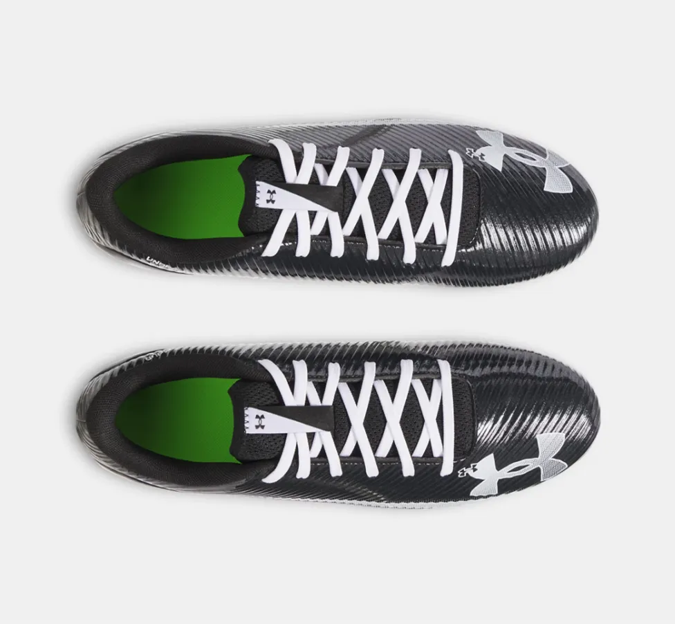 Under Armour Blur Select Football Cleats | Black Silk Feel