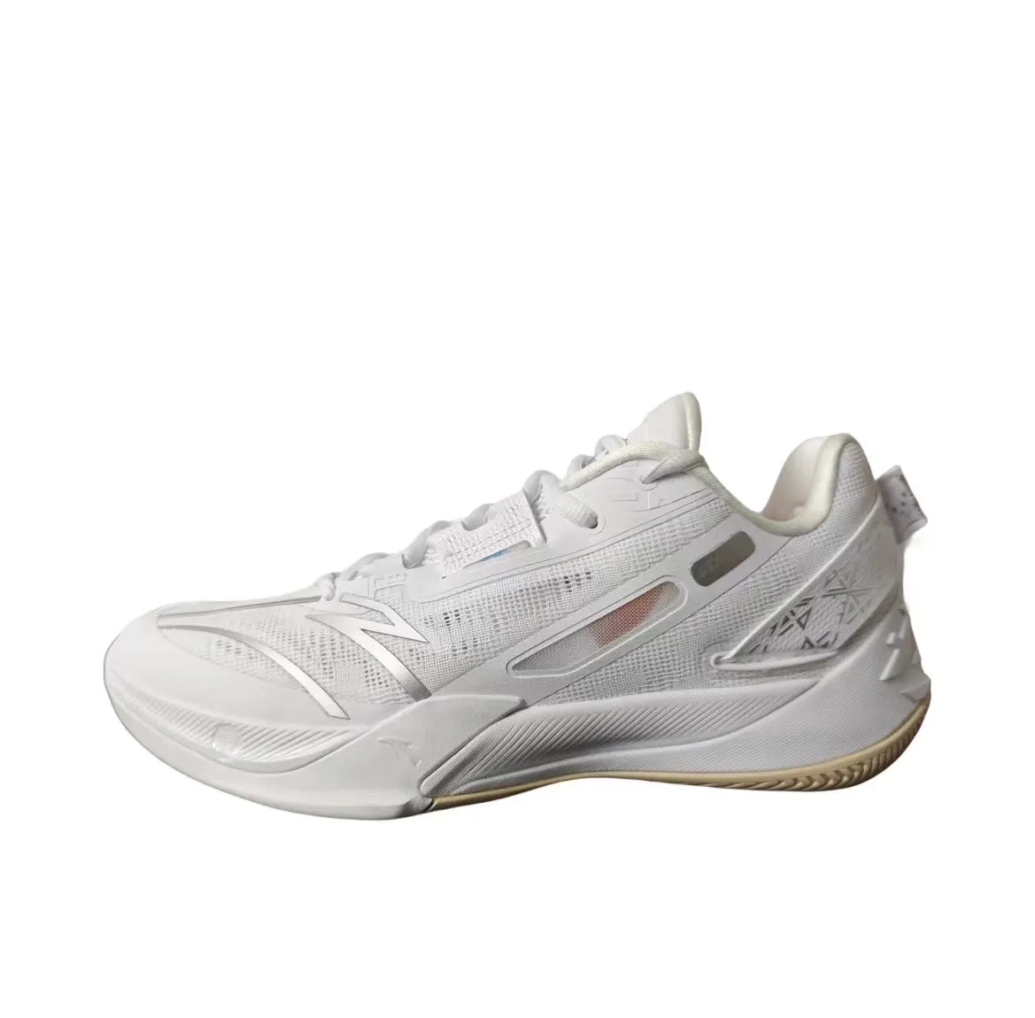 Anta Shock Sweep 5 - White Torsion System Tech Rocker sole geometry